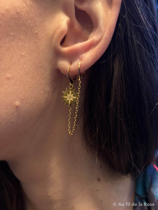 Boucle d'oreille Victoire