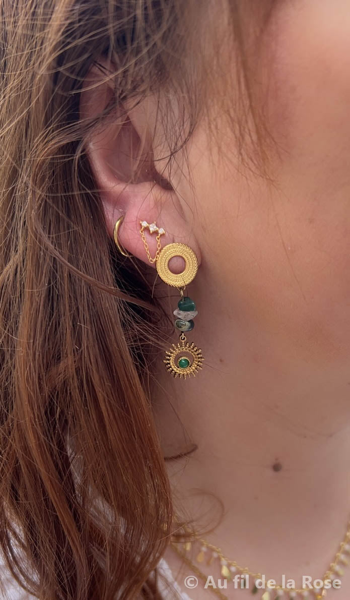 Boucles d'oreilles Maéva